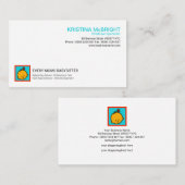 Speciaal eenvoudig Baby pictogram Babysitter Visitekaartje (Voorkant / Achterkant)