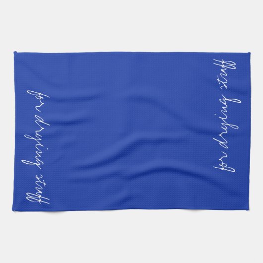 Speciaal Egyptisch Blauw Theedoek (Horizontaal)