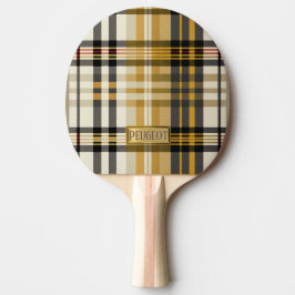 Speciaal Elegant Classic Tan en Taupe Tafeltennisbatje