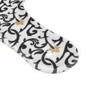 Speciaal elegant kerstpatroon snijplank (Hoek)