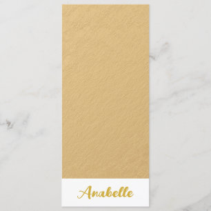 Speciaal Elegant Minimalistisch Gold-Bladwijzer