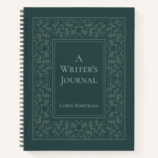 Speciaal Elegant Writing Journal voor auteurs Notitieboek (Voorkant)