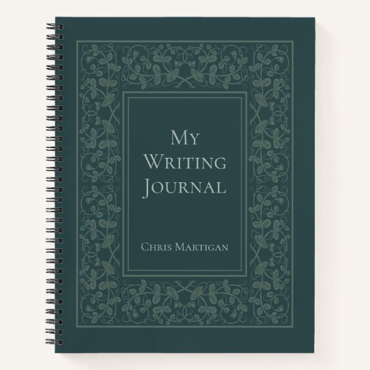 Speciaal Elegant Writing Journal voor auteurs Notitieboek (Voorkant)