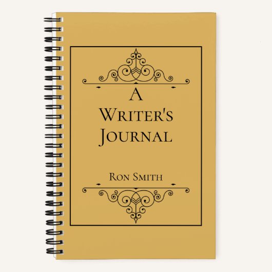 Speciaal Elegant Writing Journal voor auteurs Notitieboek (Voorkant)