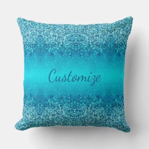 Speciaal elegante blauw-vriespiloot kussen