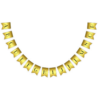 Speciaal elegante gouden banner