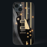 Speciaal elektrisch gitaar met eigen naam Case-Mate iPhone case<br><div class="desc">Persoonlijke Guitar iPhone draagtas met Jouw naam</div>
