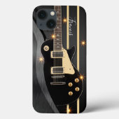Speciaal elektrisch gitaar met eigen naam Case-Mate iPhone case (Achterkant)