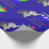 Speciaal ellephant-astic Erasmus Dumbo Loving Kind Cadeaupapier (Hoek)