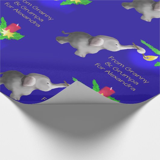 Speciaal ellephant-astic Erasmus Dumbo Loving Kind Cadeaupapier (Hoek)