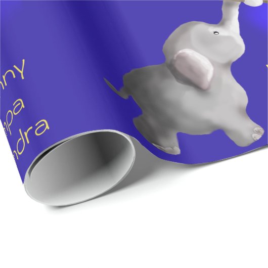 Speciaal ellephant-astic Erasmus Dumbo Loving Kind Cadeaupapier (Rol Hoek)