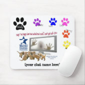 Speciaal EPW Camera Trap mousepad Muismat (Met muis)