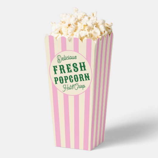 speciaal evenement Filmtheater Popcorn Pink Bedankdoosjes (Popped)