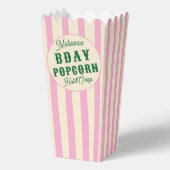  speciaal evenement Filmtheater Popcorn Pink Bedankdoosjes (Achterkant)