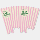  speciaal evenement Filmtheater Popcorn Pink Bedankdoosjes (Ongevouwen)