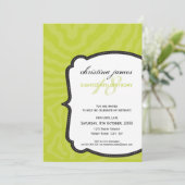 SPECIAAL EVENEMENT UITNODIGINGEN :: superb zebra 1 (Staand voorkant)