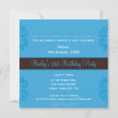 SPECIAAL EVENEMENT UITNODIGT:: finesse 2SQ Kaart (Achterkant)