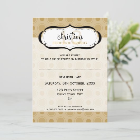 SPECIAAL EVENEMENT UITNODIGT :: heerlijk 1P Kaart (Staand voorkant)