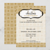 SPECIAAL EVENEMENT UITNODIGT :: heerlijk 1P Kaart (Voorkant / Achterkant)