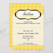 SPECIAAL EVENEMENT UITNODIGT :: heerlijk 5P Kaart (Voorkant / Achterkant)