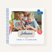 Speciaal familiekeurboek (je foto toevoegen) notitieboek (Voorkant)