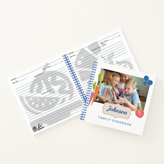 Speciaal familiekeurboek (je foto toevoegen) notitieboek (Binnen)