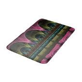 Speciaal Fantasy Patroon Abstract Kleurrijke Fract Badmat (Gekanteld)