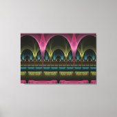 Speciaal Fantasy Patroon Abstract Kleurrijke Fract Canvas Afdruk (Voorkant)
