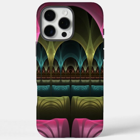 Speciaal Fantasy Patroon Abstract Kleurrijke Fract Case-Mate iPhone Case (Achterkant)
