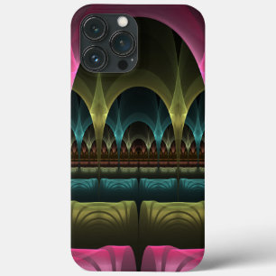 Speciaal Fantasy Patroon Abstract Kleurrijke Fract Case-Mate iPhone Case