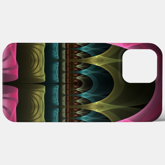 Speciaal Fantasy Patroon Abstract Kleurrijke Fract Case-Mate iPhone Case (Achterkant (horizontaal))