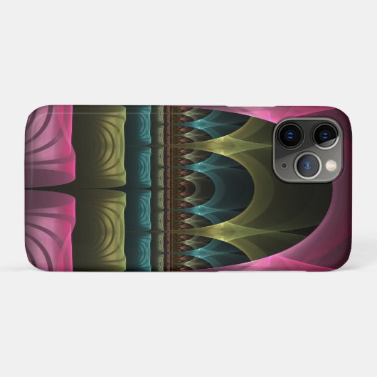 Speciaal Fantasy Patroon Abstract Kleurrijke Fract Case-Mate iPhone Case (Achterkant (horizontaal))