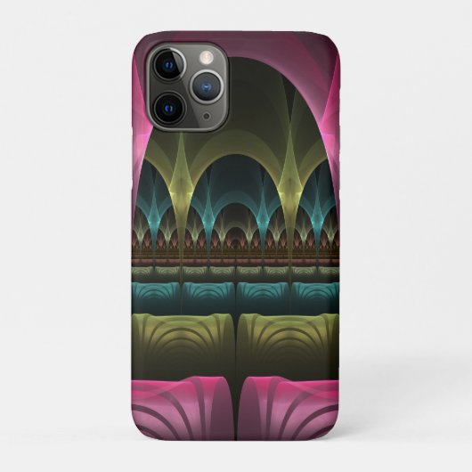 Speciaal Fantasy Patroon Abstract Kleurrijke Fract Case-Mate iPhone Case (Achterkant)