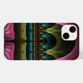 Speciaal Fantasy Patroon Abstract Kleurrijke Fract Case-Mate iPhone Case (Achterkant (horizontaal))