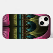 Speciaal Fantasy Patroon Abstract Kleurrijke Fract Case-Mate iPhone Case (Achterkant (horizontaal))