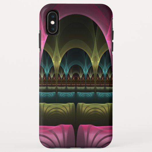 Speciaal Fantasy Patroon Abstract Kleurrijke Fract Case-Mate iPhone Case (Achterkant)
