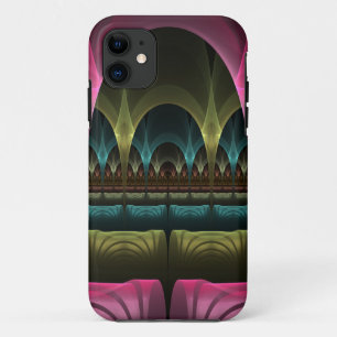 Speciaal Fantasy Patroon Abstract Kleurrijke Fract Case-Mate iPhone Case