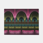 Speciaal Fantasy Patroon Abstract Kleurrijke Fract Deurmat (Voorkant)