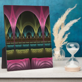 Speciaal Fantasy Patroon Abstract Kleurrijke Fract Fotoplaat