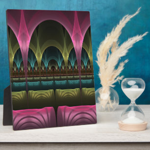 Speciaal Fantasy Patroon Abstract Kleurrijke Fract Fotoplaat