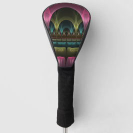 Speciaal Fantasy Patroon Abstract Kleurrijke Fract Golfheadcover