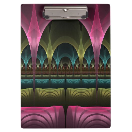 Speciaal Fantasy Patroon Abstract Kleurrijke Fract Klembord (Voorkant)