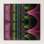 Speciaal Fantasy Patroon Abstract Kleurrijke Fract Legpuzzel (Horizontaal)