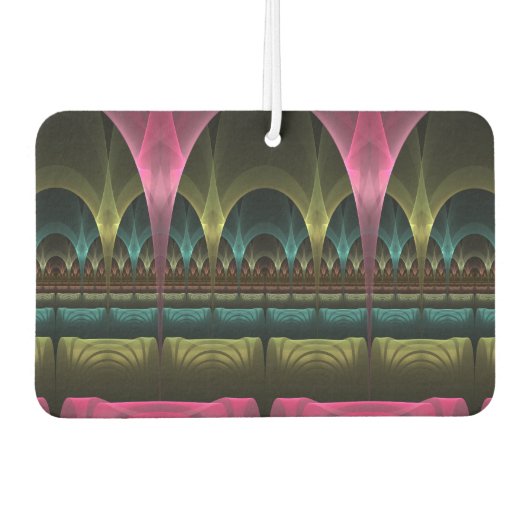 Speciaal Fantasy Patroon Abstract Kleurrijke Fract Luchtverfrisser (Voorkant)