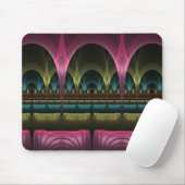 Speciaal Fantasy Patroon Abstract Kleurrijke Fract Muismat (Met muis)