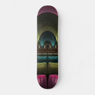 Speciaal Fantasy Patroon Abstract Kleurrijke Fract Persoonlijk Skateboard