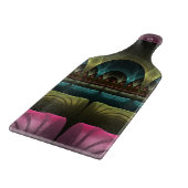 Speciaal Fantasy Patroon Abstract Kleurrijke Fract Snijplank (Hoek)