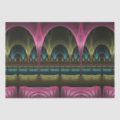 Speciaal Fantasy Patroon Abstract Kleurrijke Fract Tissuepapier (Voorkant)