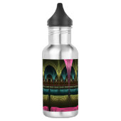 Speciaal Fantasy Patroon Abstract Kleurrijke Fract Waterfles (Links)