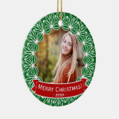 Speciaal feestdag met feestelijke feestdag met pre keramisch ornament (Rechts)